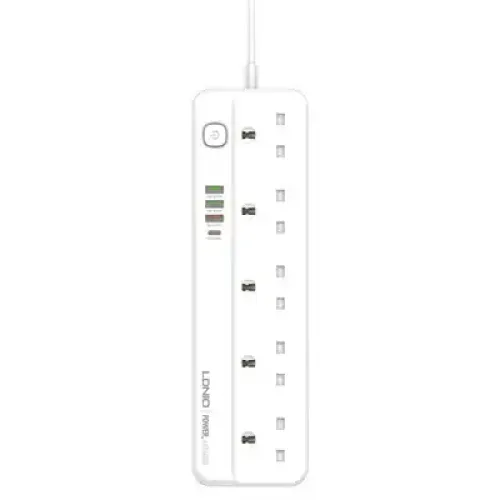 LDNIO SK5493 UK Power Strip — 5 AC Outlets