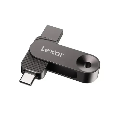 Lexar JumpDrive Dual Drive D500 Pen Drive — 256GB, USB 3.2 Type-C