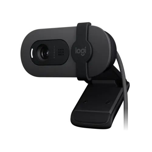 Logitech Brio 100 Webcam — Full HD, Privacy Shutter