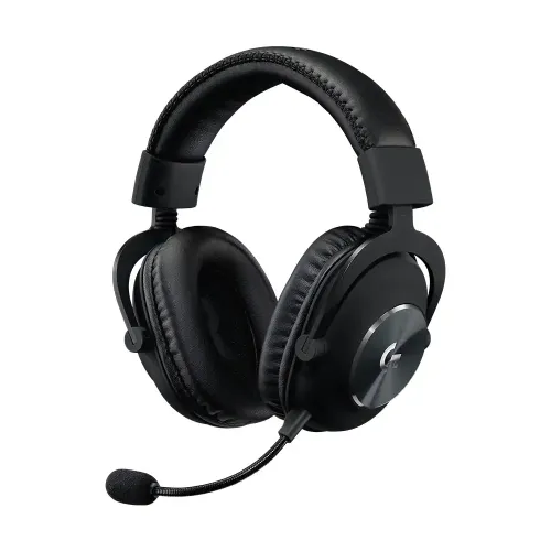 Logitech G PRO Gaming Headphone — 3.5mm Single & Dual Port, Black