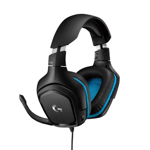 Logitech G431 Gaming Headphone — 7.1 Surround Sound, Black