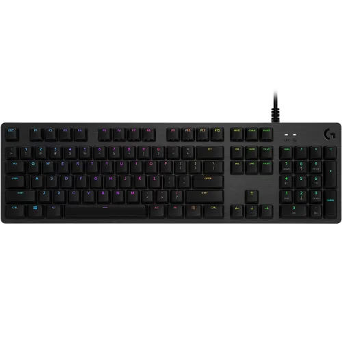 Logitech G512 CARBON Mechanical Gaming Keyboard — RGB, Brown Switch