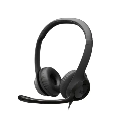 Logitech H390 Headset with Microphone — Stereo