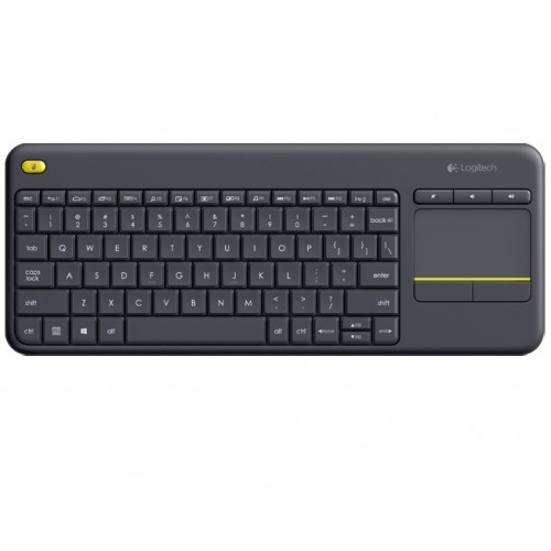 Logitech K400 Plus Wireless Keyboard — With Touchpad
