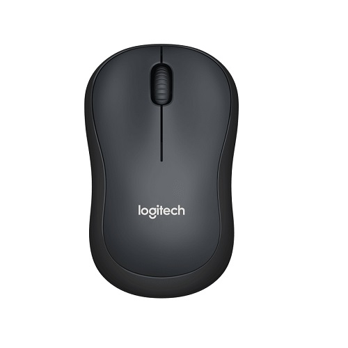 Logitech M220 Wireless Mouse — Silent, Charcoal (910-004885)