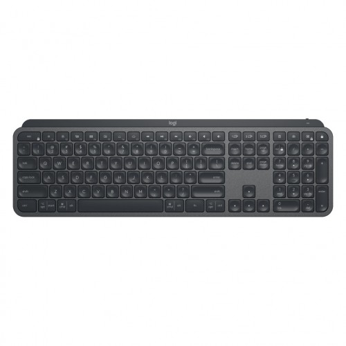 Logitech MX Keys Advanced Illuminated Keyboard — Wireless, Bluetooth, Black