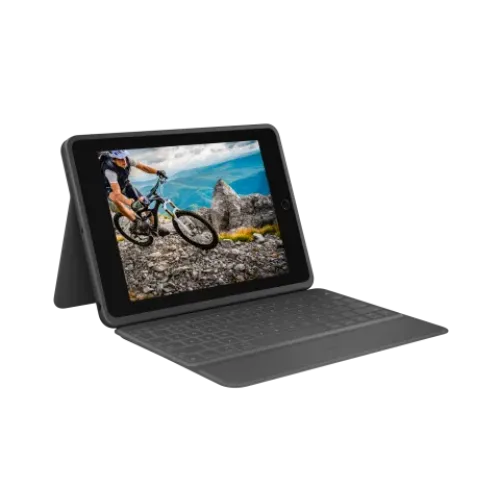 Logitech Rugged Folio Keyboard Case for iPad — 10.2"