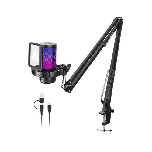 MAONO DGM20S GamerWave USB Gaming Microphone — Condenser, RGB