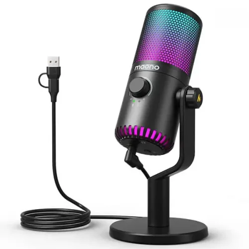 Maono DM30 USB Condenser Microphone — RGB, Programmable