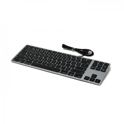 Matias Aluminum Tenkeyless Wired Keyboard for Mac — Silver, Space Grey