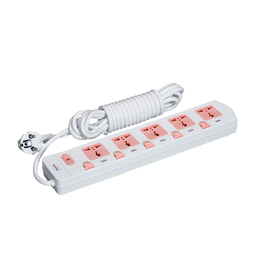 Maxline ML-358-3M Multiplug Power Strip — 5 Gang, 3M Wire