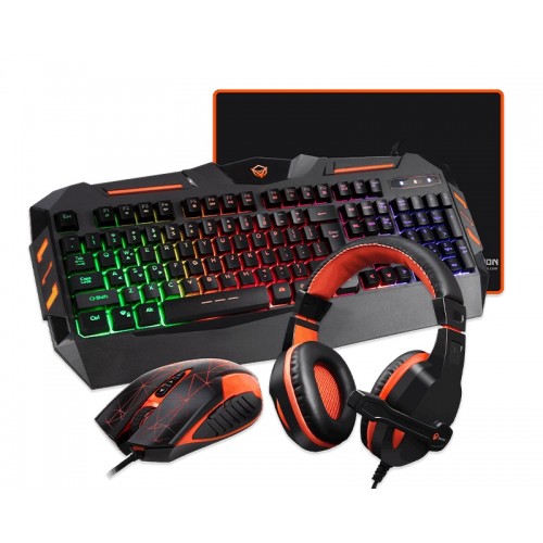 MeeTion MT-C500 Backlit Gaming Combo — 4-in-1