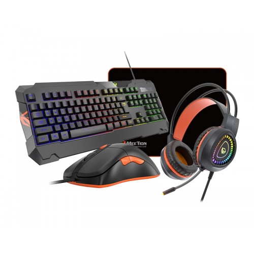 MeeTion MT-C505 Gaming Combo — Keyboard, Mouse, Headset, Mouse Pad