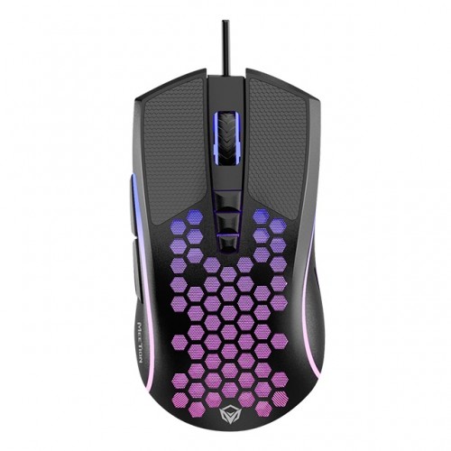 Meetion MT-GM015 Gaming Mouse — Lightweight Honeycomb, RGB Backlit