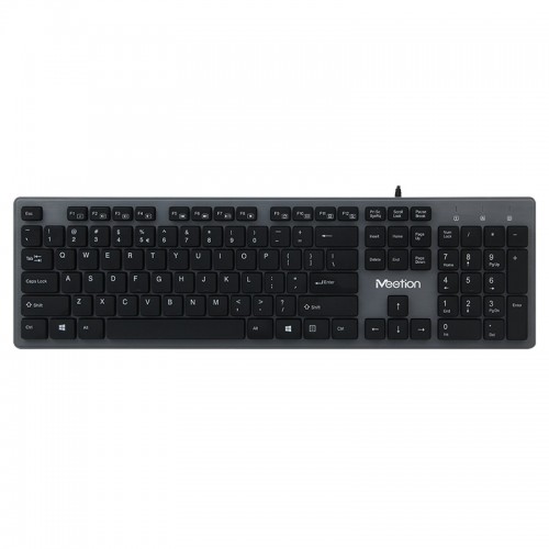 Meetion MT-K841 Chocolate Keyboard — USB, Ultrathin, Standard