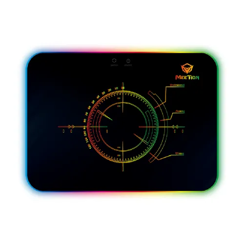 Meetion MT-P010 Gaming Mouse Pad — RGB, Anti-Slip