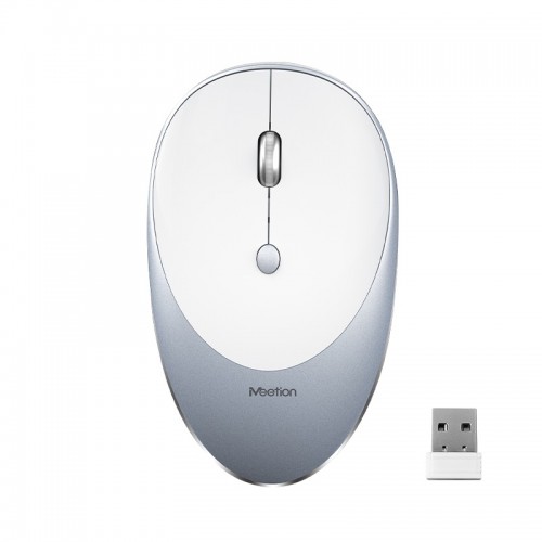 Meetion MT-R600 Wireless Mouse — 2.4GHz, Slim, Rechargeable, Silent