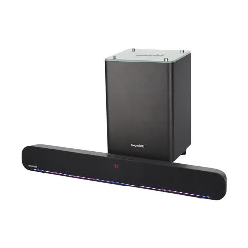 Microlab Rockbar 500 Bluetooth Soundbar — Color LED, With Subwoofer