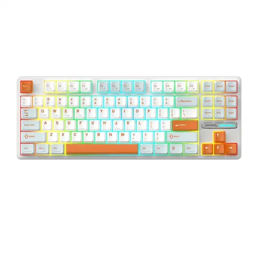 Monka 3087 Pro V2 Gasket Mount Hotswappable Mechanical Keyboard — Tri-Mode