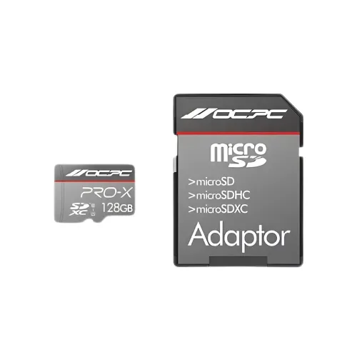 OCPC PRO-X U1 C10 MicroSDXC Memory Card — 128GB