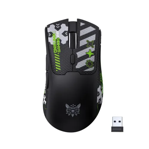 Onikuma DM01 Wireless Gaming Mouse — Tri-Mode, With Sticker