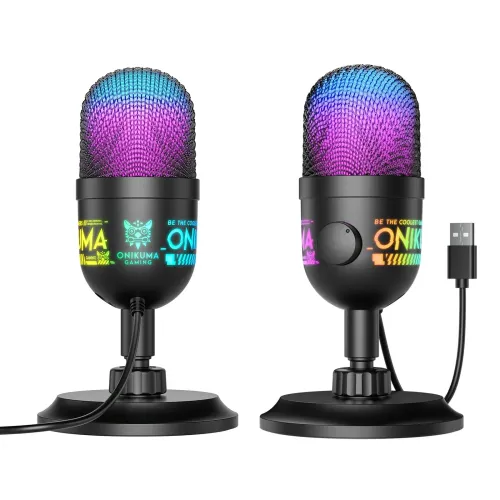 Onikuma M930 USB Gaming Microphone — RGB