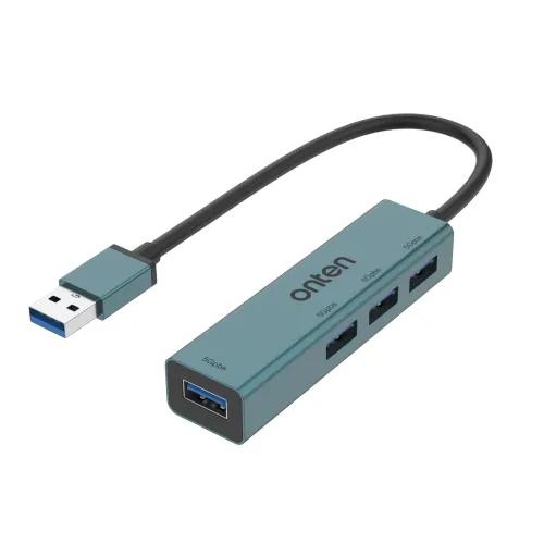 Onten OTN-5222 USB 3.0 Hub — 4-in-1