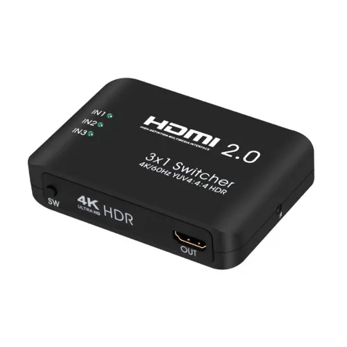 Onten OTN-7593B HDMI Switch — 3 in 1 out