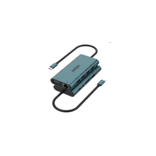 Onten OTN-9591A Docking Station — 11 in 1 Hub