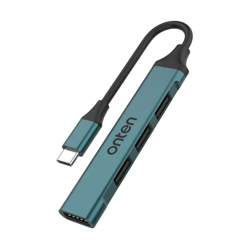Onten OTN-9701D USB to Type-C Hub — 4-in-1