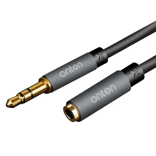 Onten OTN-A102 Audio Converter — 3.5mm Male to 3.5mm Female, 2M