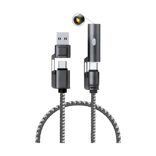 Onten OTN-CC317 USB Type-C Cable — 1.5M, with Electric Lighter