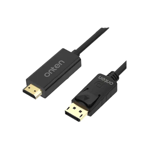 Onten OTN-DP303 DisplayPort to HDMI Cable — 1.8M, 4K
