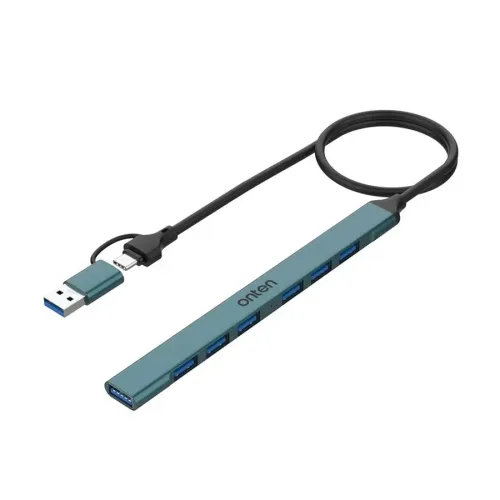 Onten OTN-UCA9702 USB Hub — 7-in-2