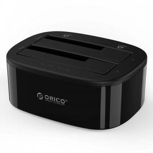 Orico 6228US3-C Dual Bay USB3.0 Hard Drive Dock — 2.5/3.5 inch, 1-to-1 Clone