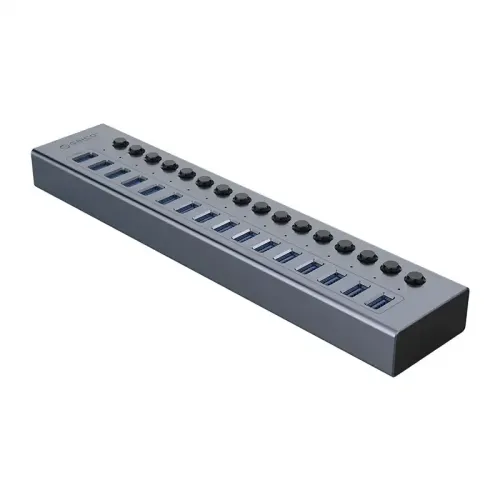 Orico BT2U3-16AB USB 3.0 Hub — 16-Port with Individual Switches