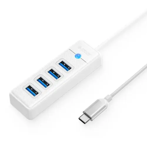 Orico PW4U-C3 USB Hub — 4-Port, Type-C to USB 3.0