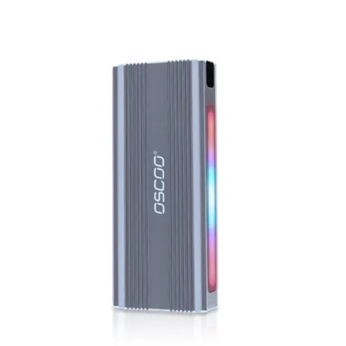 OSCOO LT3 M.2 NVMe SSD Enclosure — RGB Lighting