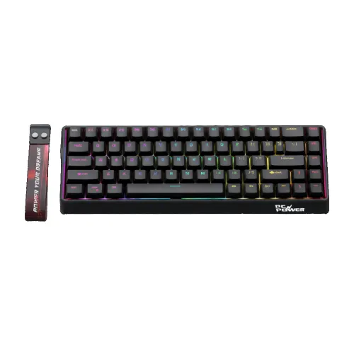 PC Power K63 HE Wired Gaming Keyboard — Hall Effect, RGB