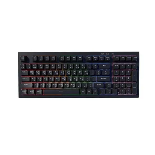 PC Power Silent-98 Gaming Keyboard — With Bangla Layout