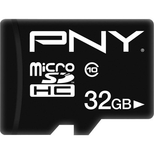 PNY microSDHC Flash Memory Card — 32GB, Class 10