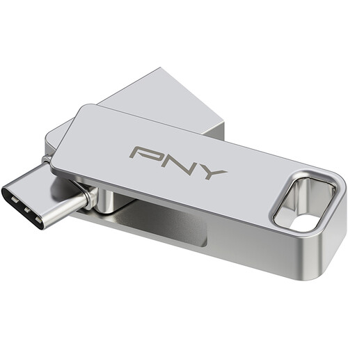 PNY DUO LINK 128GB Dual Flash Drive — USB 3.2 Type-C