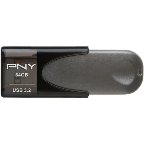PNY Elite Turbo Attache 4 Flash Drive — 64GB, USB 3.2