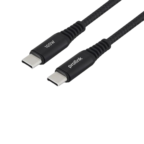 PROLiNK GCC-100-01 Cable — Type-C to Type-C, 100W