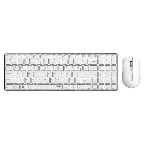 Rapoo 9300T Keyboard Mouse Combo — Wireless, Slim