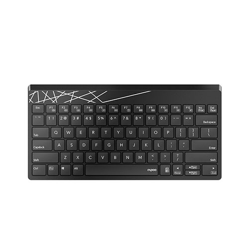 Rapoo K800 Wireless Compact Keyboard — 2.4G, Low-Profile