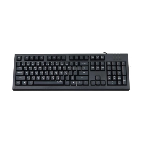Rapoo NK1800 Optical Keyboard — USB, Bangla Layout