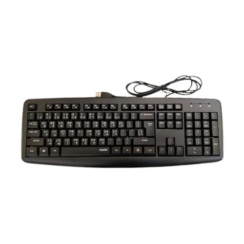 Rapoo NK2600 Wired Keyboard — Spill-Resistant, with Bangla
