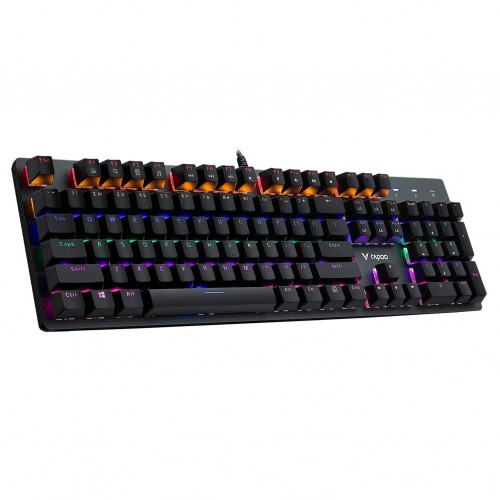 Rapoo V500 SE Mechanical Gaming Keyboard — USB, Mix-Colored Backlit