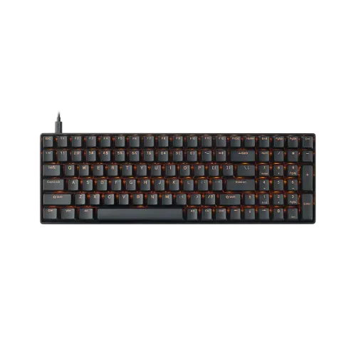 Rapoo V500DIY-100 Mechanical Gaming Keyboard — Hot-swappable, Backlit